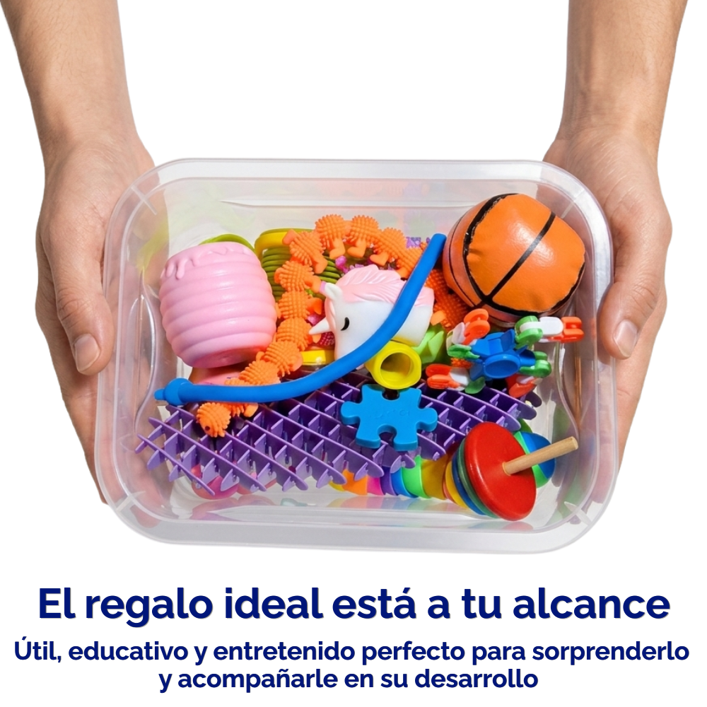 Kit Juguetes Sensoriales Antiestres Didactico Calma Ansiedad-9