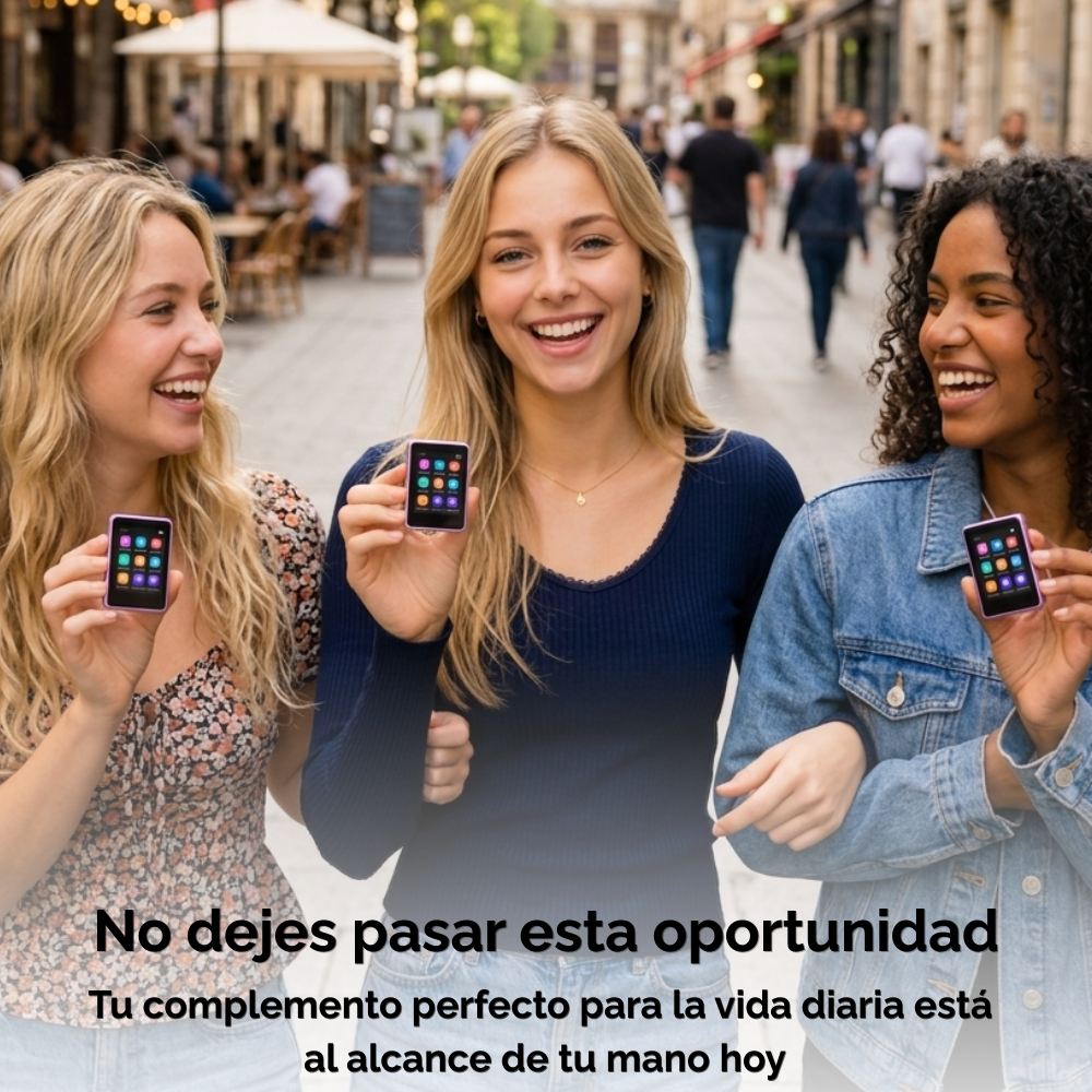 Reproductor De Musica Mp3 Bluetooth 32gb Pantalla Touch Fm rosado-8