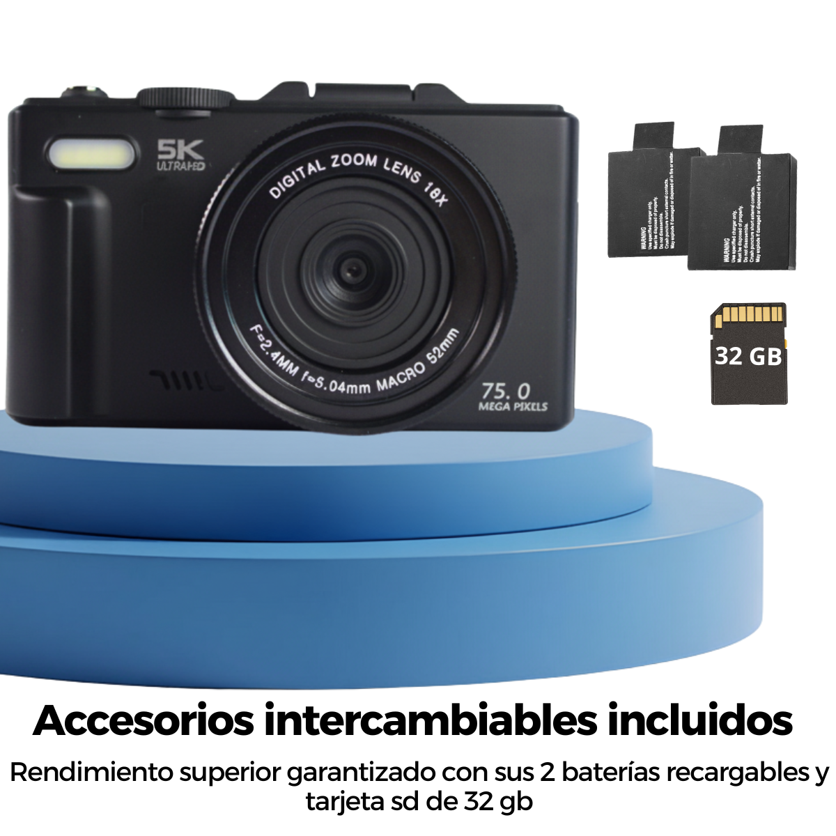 C mara Fotogr fica Digital 5k 75 Mp Accesorios-7