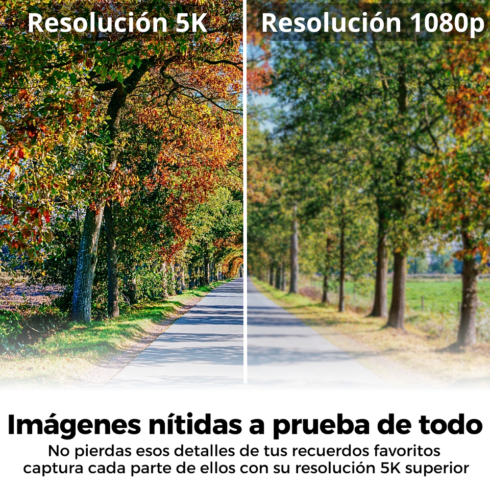 Cámara digital 5K 75MP pantalla abatible con wifi 64 GB + accesorios-4