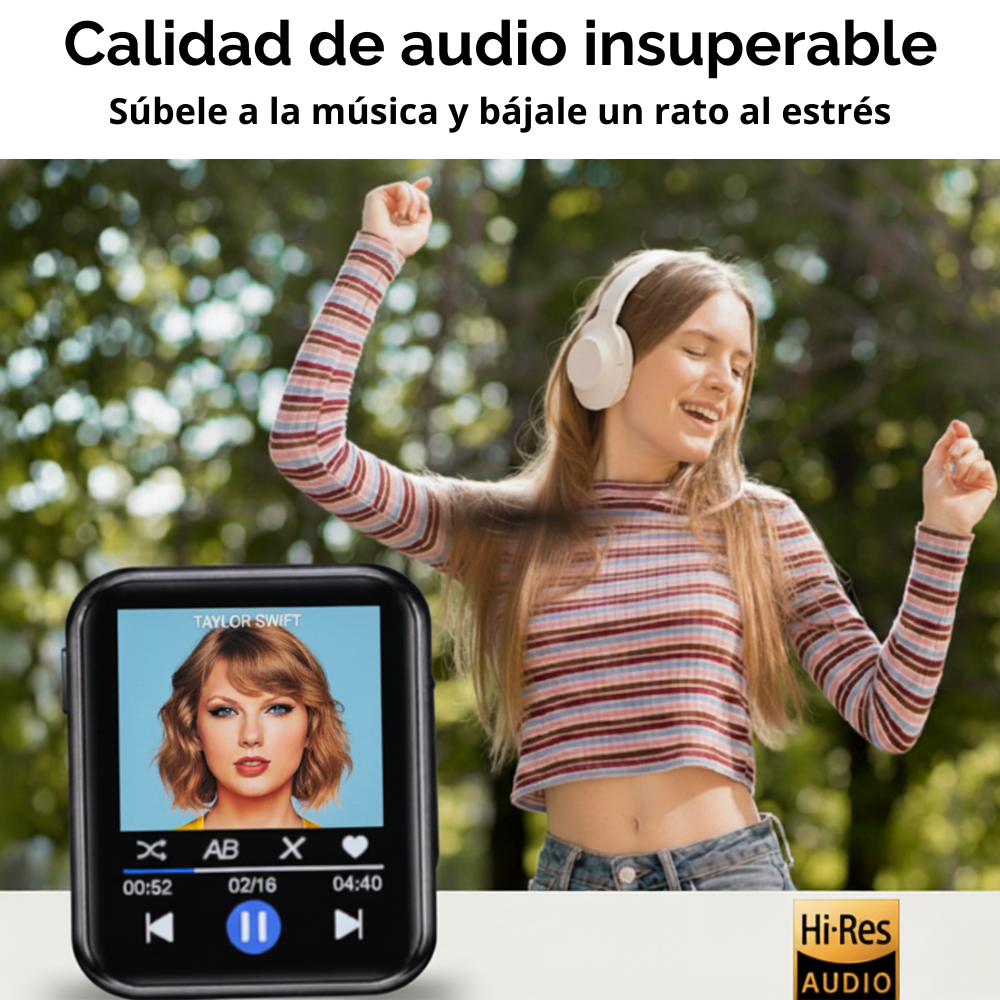 Reproductor De Musica Mp3 Bluetooth 32gb Pantalla Touch Fm con camara retro-6