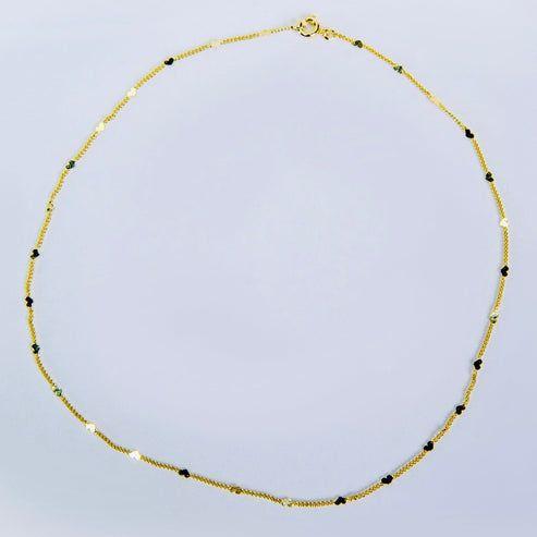 COLLAR COURE BAÑO EN ORO-0