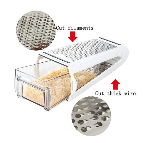 Rallador De Queso Con Recipiente Extraíble-7