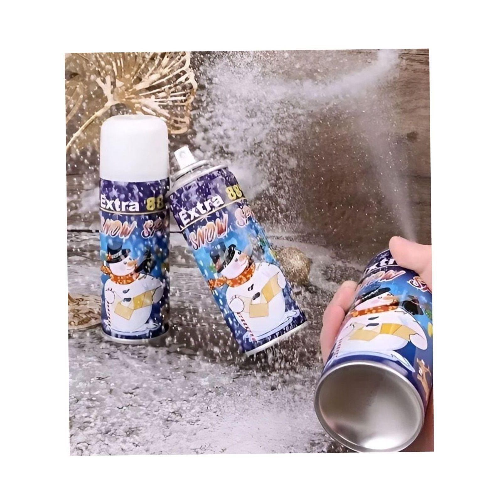 Set de 5 Spray De Nieve Artificial Lanza Espuma-4