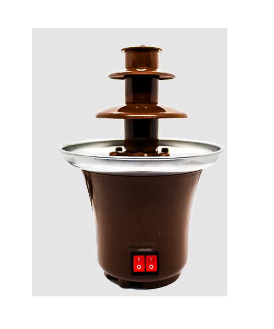 Fuente De Chocolate Eléctrica Cascada Chocolatera De 3 Niveles-5