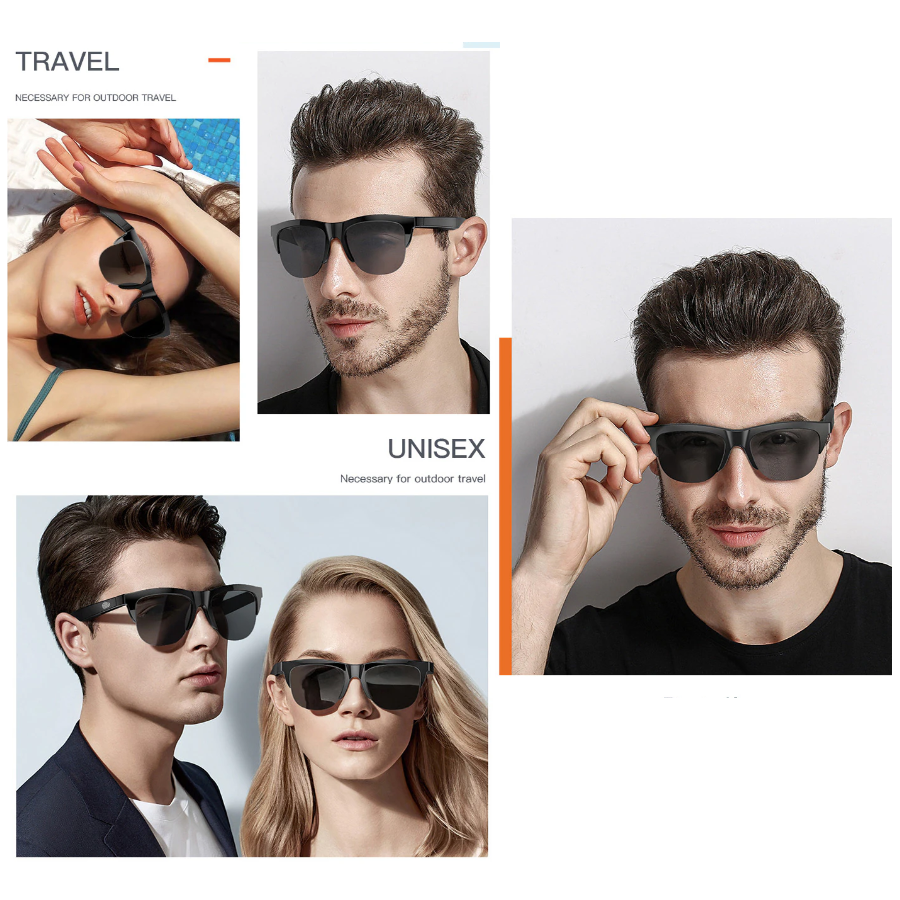 Lentes De Audio Inalámbricos Con Bluetooth Llamadas Música-7