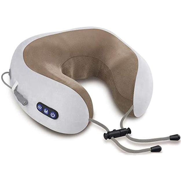 Almohada De Masaje Portátil Recargable En Forma De U Almohada De Viaje-0