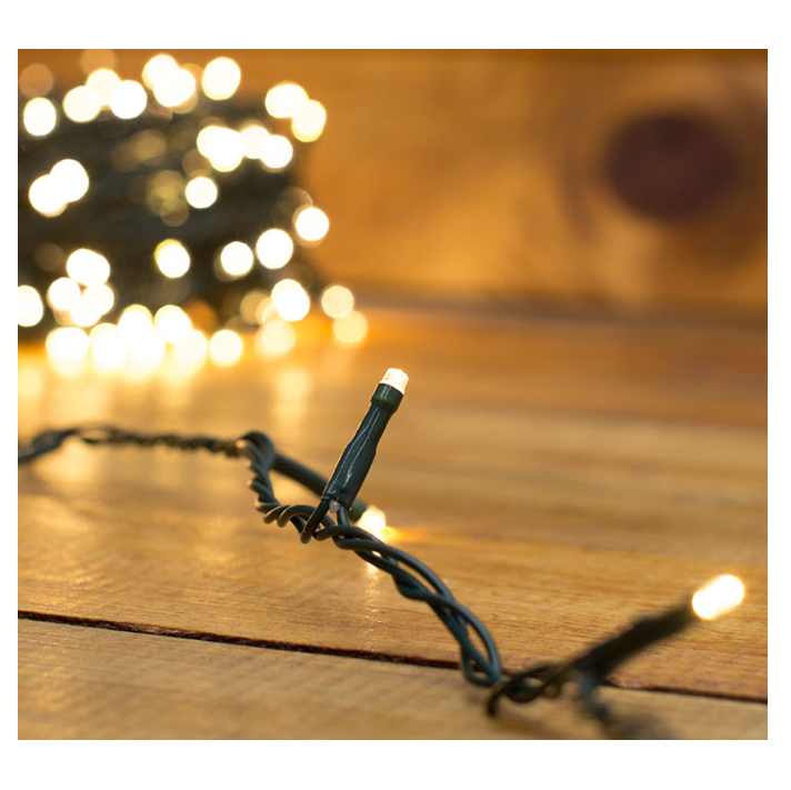 Luces Guirnalda 300 Luces Amarillas Navideñas Decoración-2