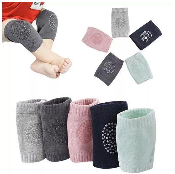 Pack De 6 Rodilleras Antideslizantes Para Gatear Bebes-1