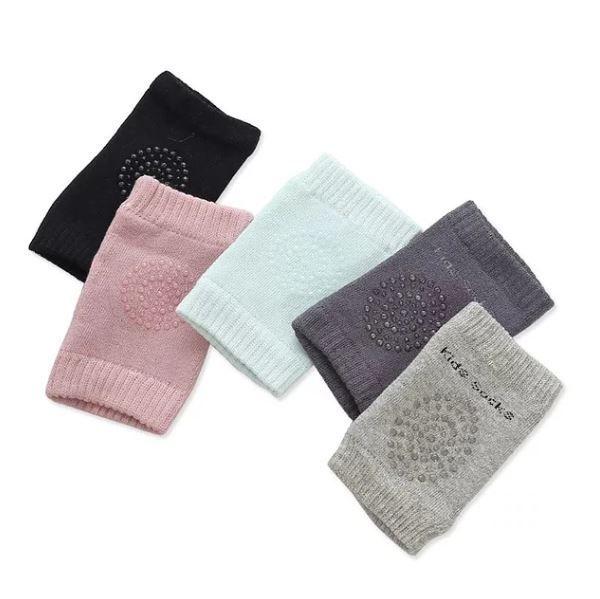 Pack De 6 Rodilleras Antideslizantes Para Gatear Bebes-2