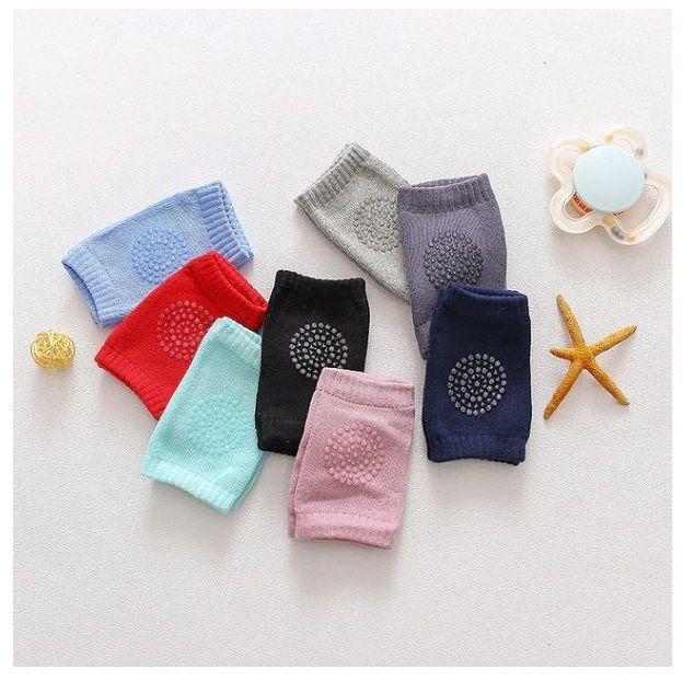 Pack De 6 Rodilleras Antideslizantes Para Gatear Bebes-3