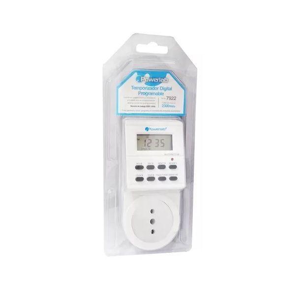Timer Digital Temporizador Powerlab Modelo 7922-0