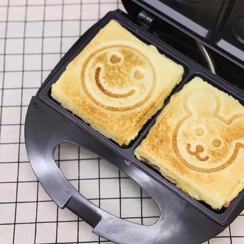 Sandwichera Con Figuras Caritas Infantiles Para Niños-5