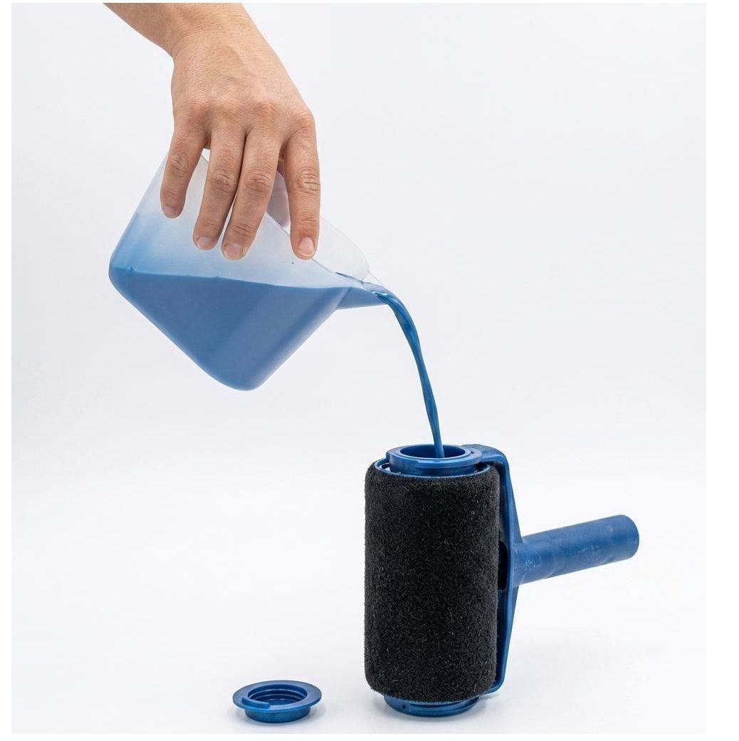 Set de Rodillos para Pintar 3 en 1 Antiderrame con Depósito de Pintura-4