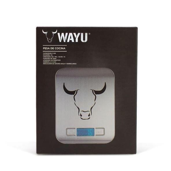 Balanza Metálica Pesa Digital 5kg Wayu Alimentos-4