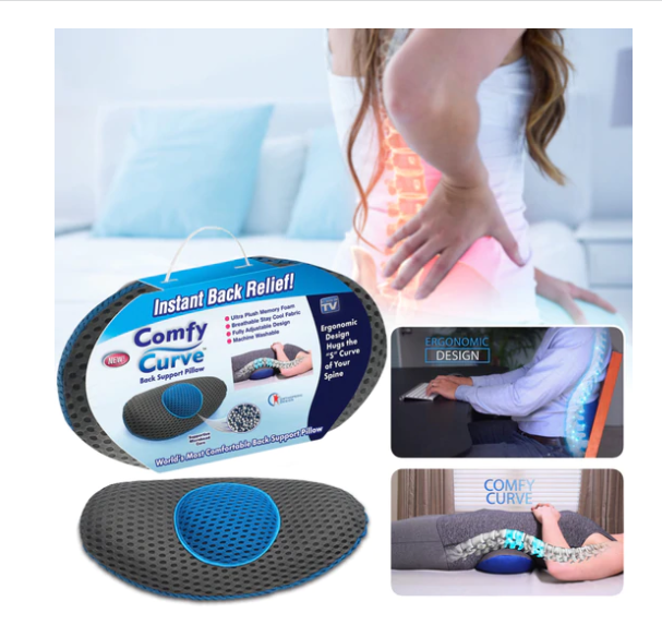 Almohada Ergonómica De Apoyo Lumbar Y Espalda Columna-7