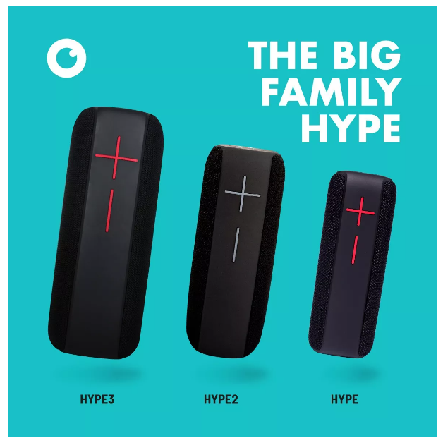 Parlante Blik Hype 2 Negro TWS-7