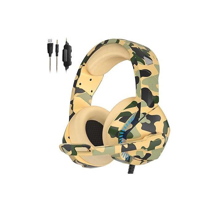 Audífono Gamer Phoinikas H3 Camuflaje-0