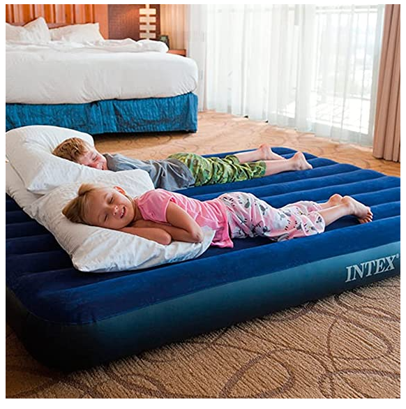 Colchón Inflable INTEX Para Dos Personas Ligero Y Duradero-6