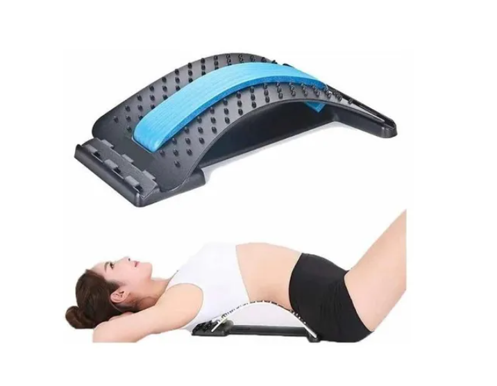 Soporte Masajeador Corrector Lumbar De Espalda Estiramiento-4