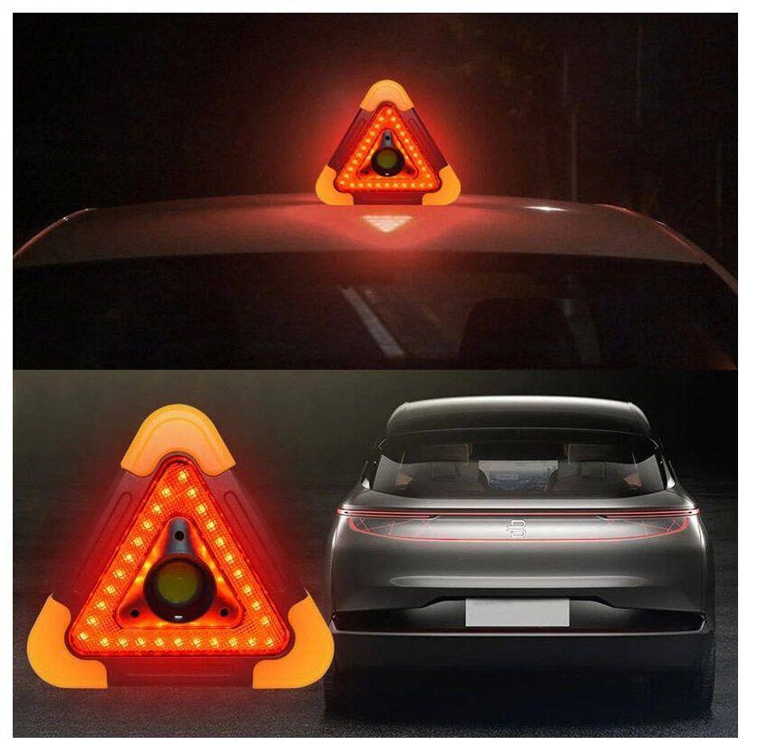 Luz De Emergencia Triangulo Multifunción-5