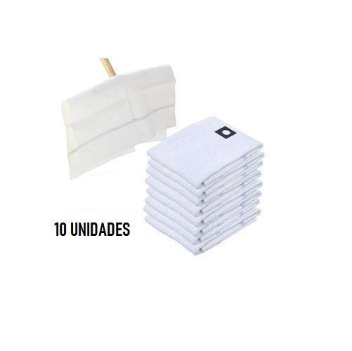 Paquete De 10 Traperos Limpia Pisos Con Ojal-2