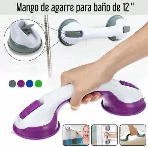 Agarradera Manilla Para Ducha Soporte De Baño Tina Hogar-3