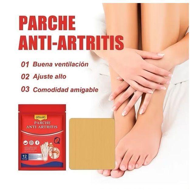 Pack 12 Parches Para Aliviar Dolor De Artritis Metabólica-1