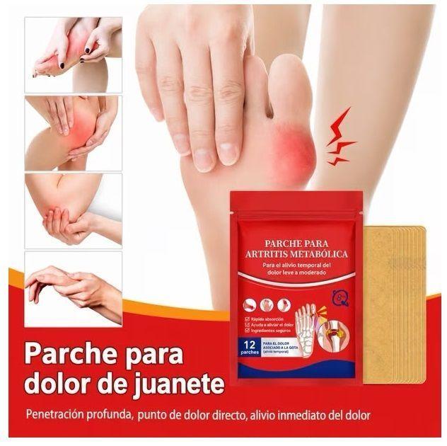 Pack 12 Parches Para Aliviar Dolor De Artritis Metabólica-3