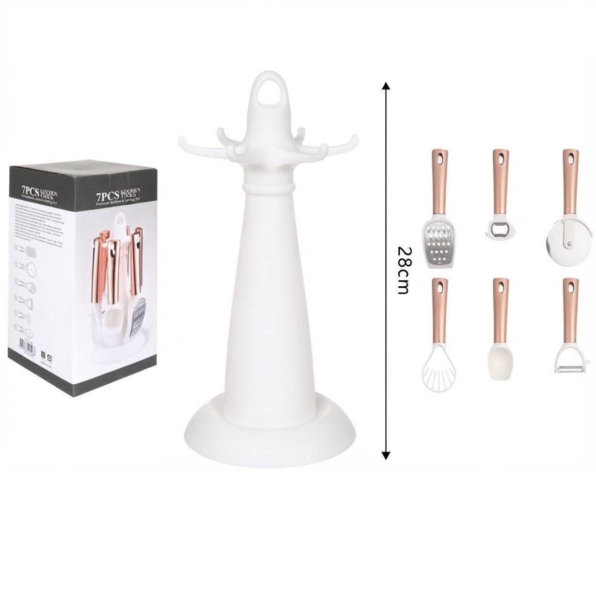 Set de 7 Utensilios De Cocina Con Soporte-3