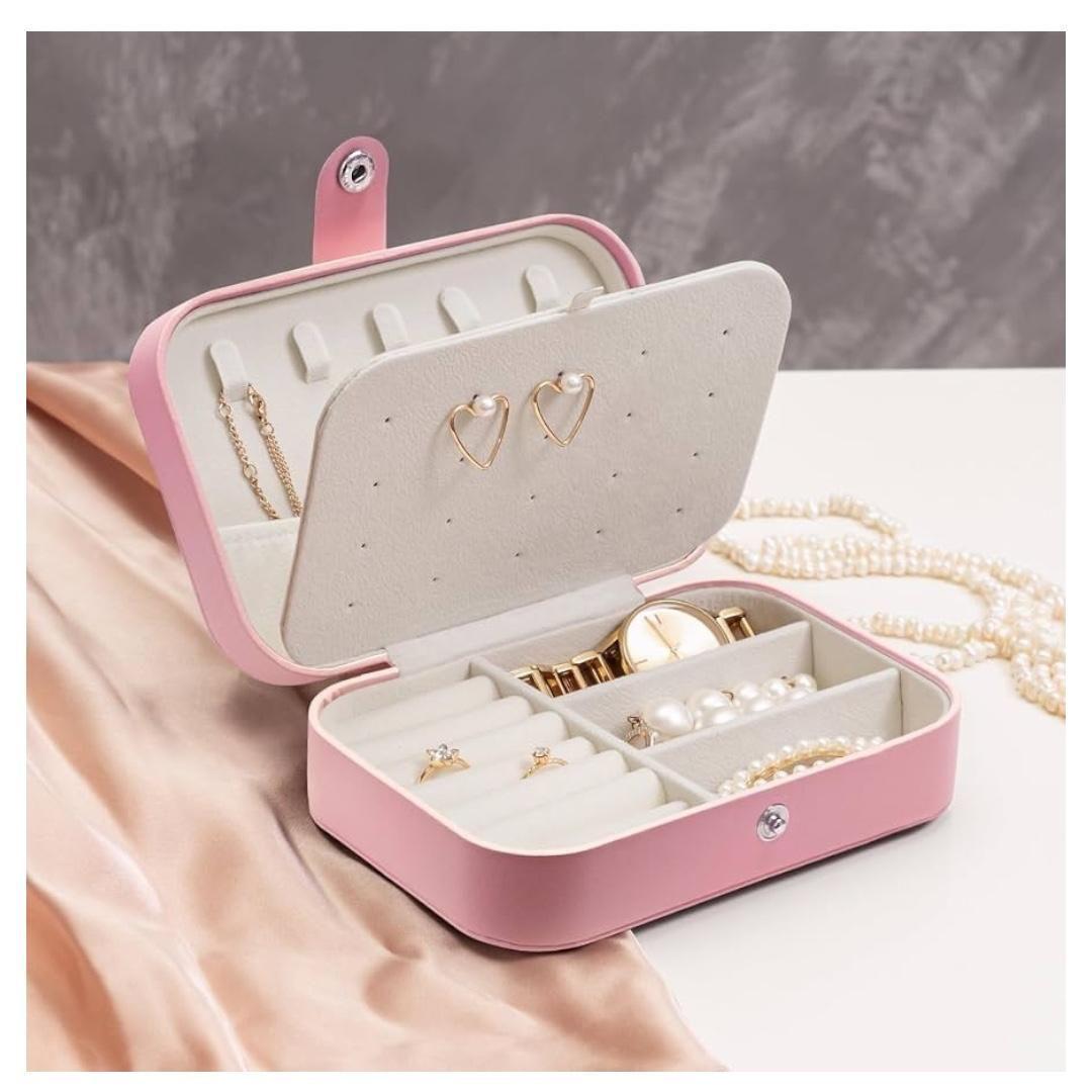 Joyero Pequeño Organizador Portátil de Tres Capas LD-1013-3
