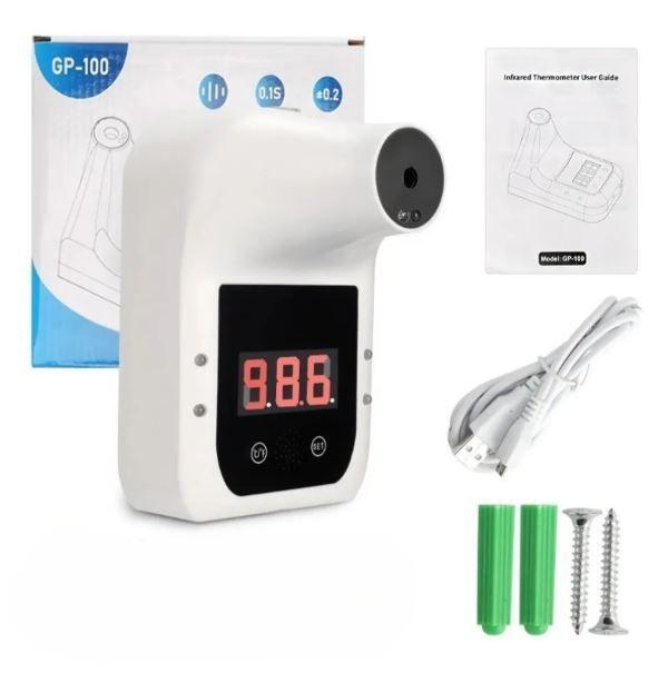 Termómetro De Pared Medidor De Temperatura Corporal Automático Gp 100-4