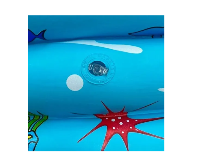 Piscina Inflable Para Niños De Peces 100 Cm-1