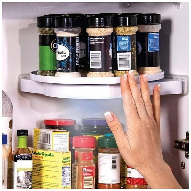 Estante 360 Organizador Giratorio De Baño o Cocina Multiusos-0