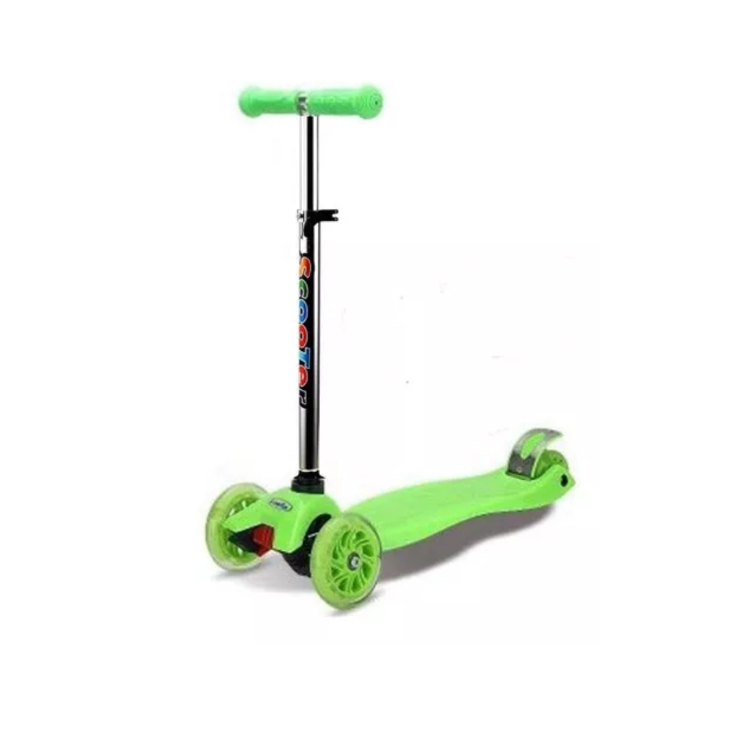 Scooter niño luz led colores-0