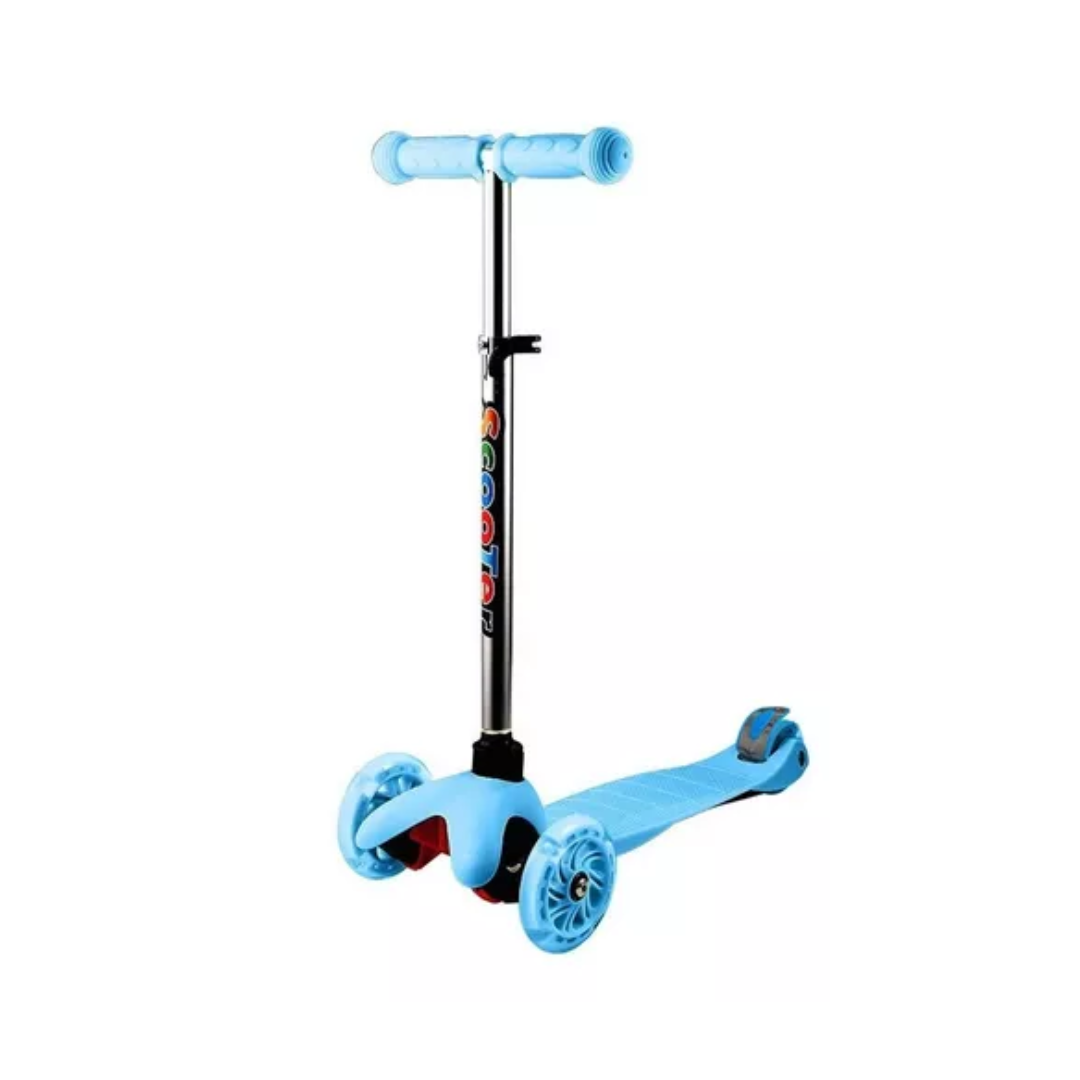 Scooter niño luz led colores-0