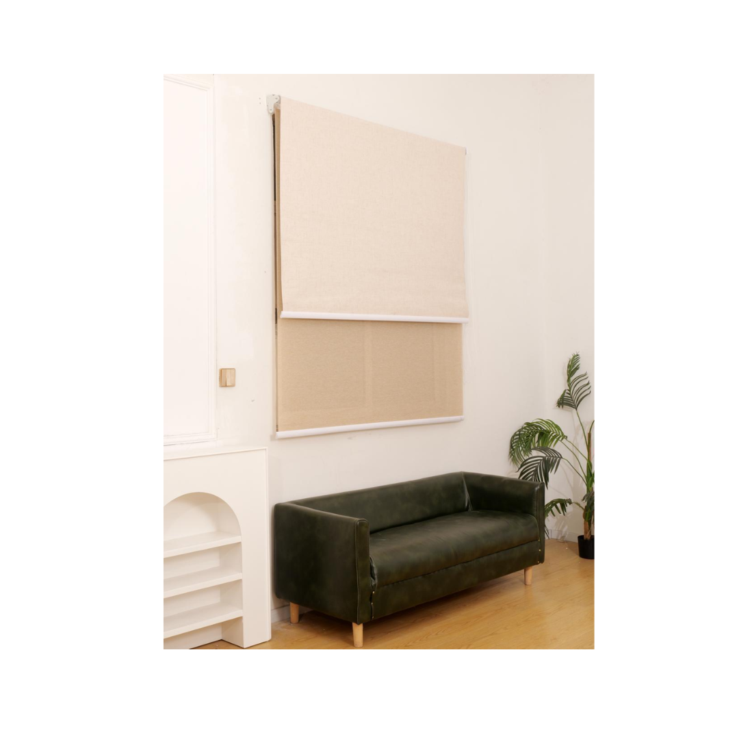 Cortina Roller Blackout arena 100X240 cm-2