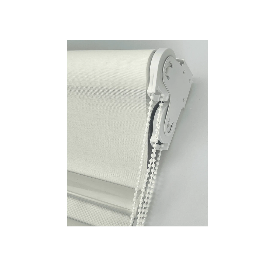 Cortina Roller Blackout doble tela 160x240 blanco-3