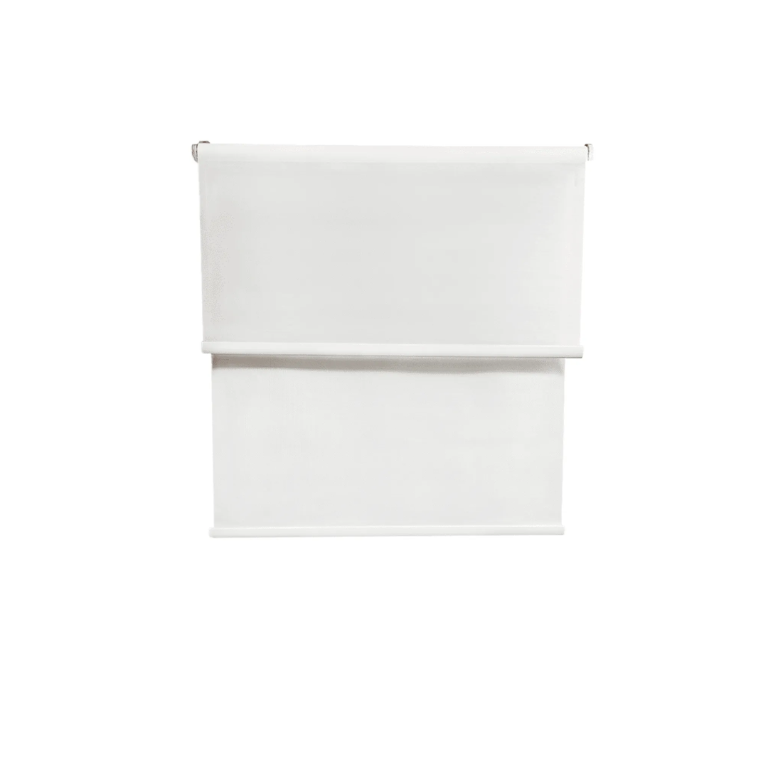 Cortina Roller Blackout doble tela 180x240 blanco-0