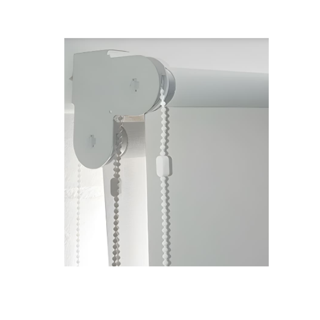 Cortina Roller Blackout doble tela 180x240 blanco-2