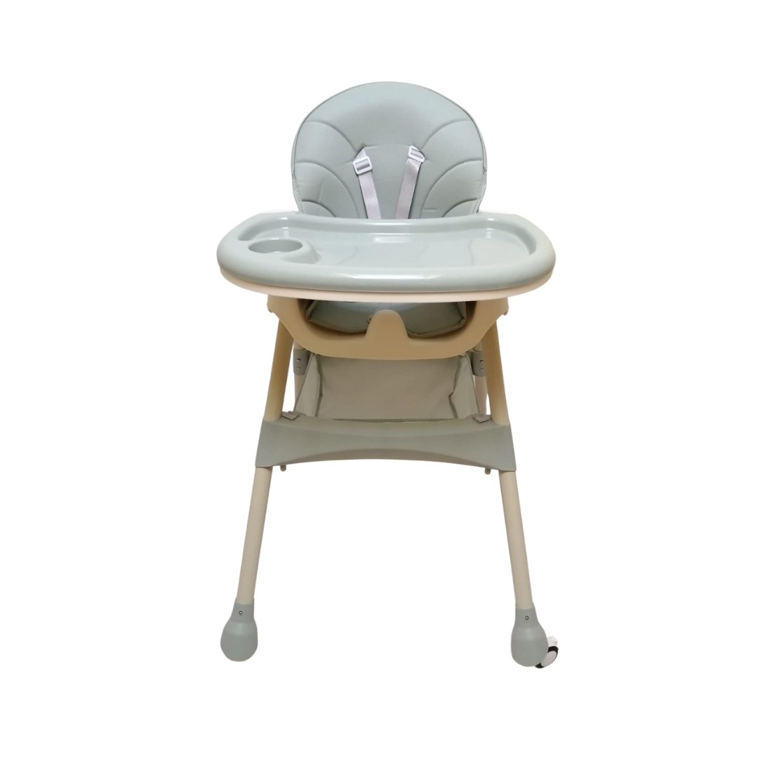 Silla para comer de bebé azul-0