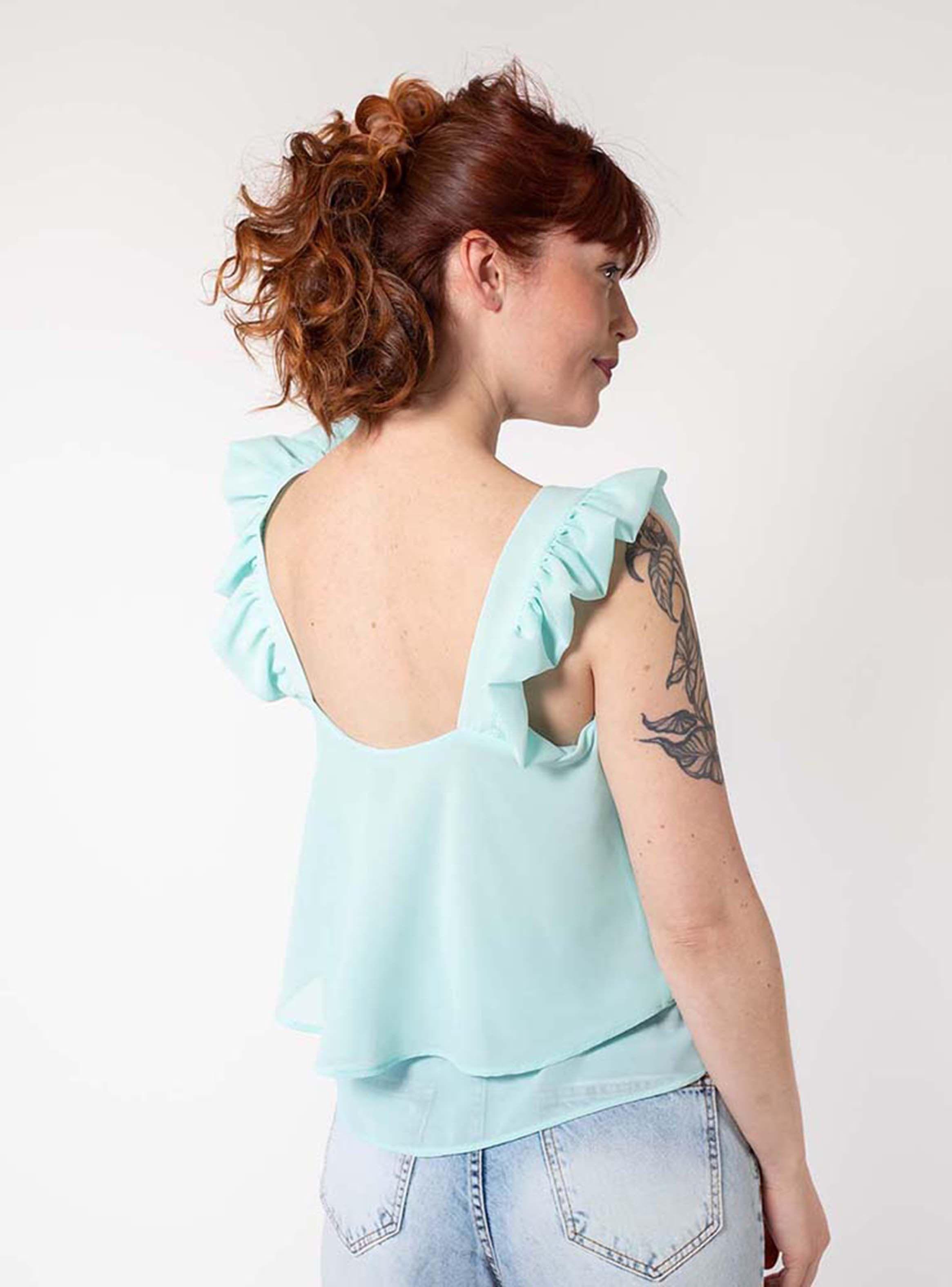 Blusa Noah Verde Agua Natalia Seguel-5