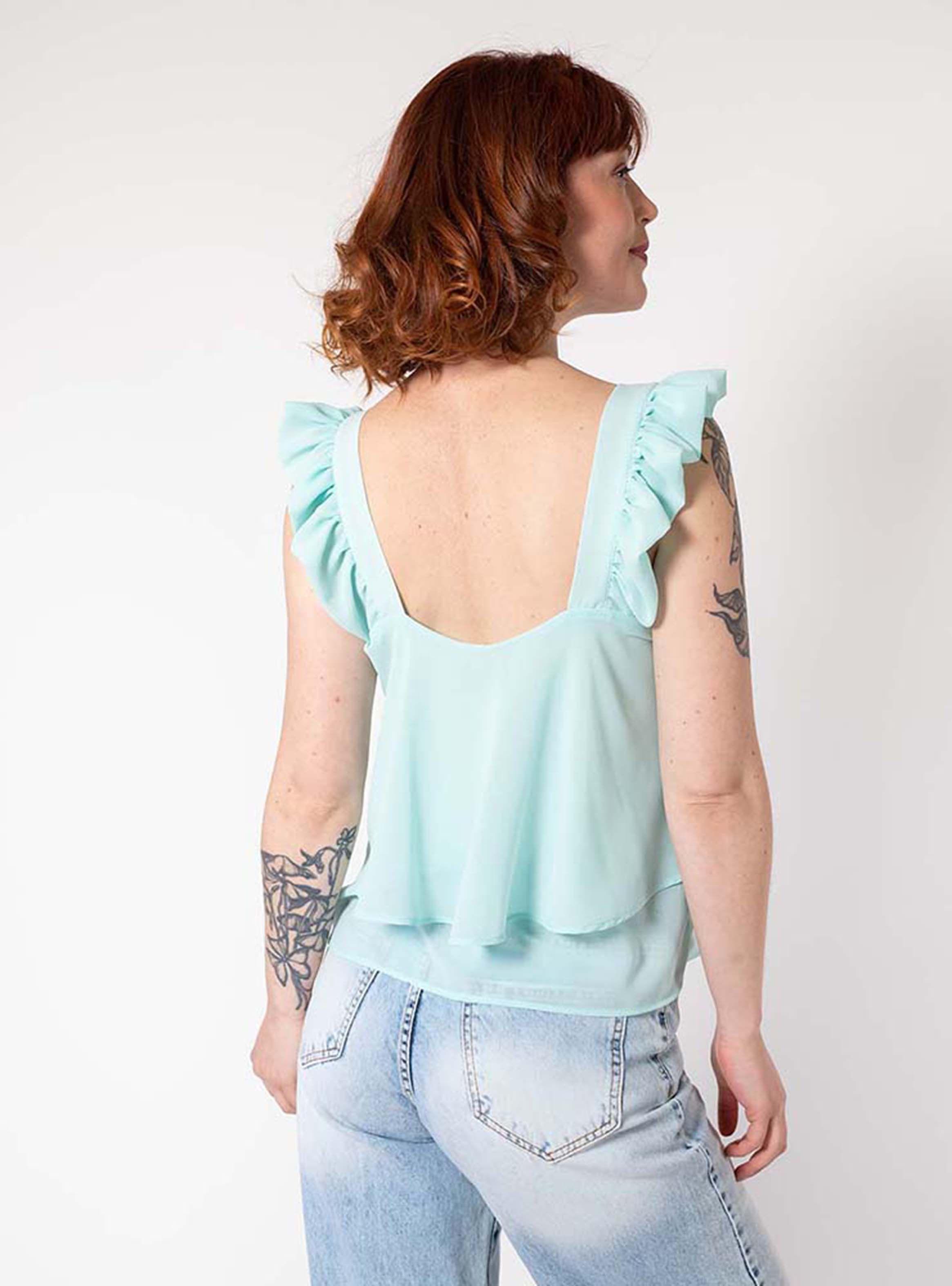 Blusa Noah Verde Agua Natalia Seguel-4
