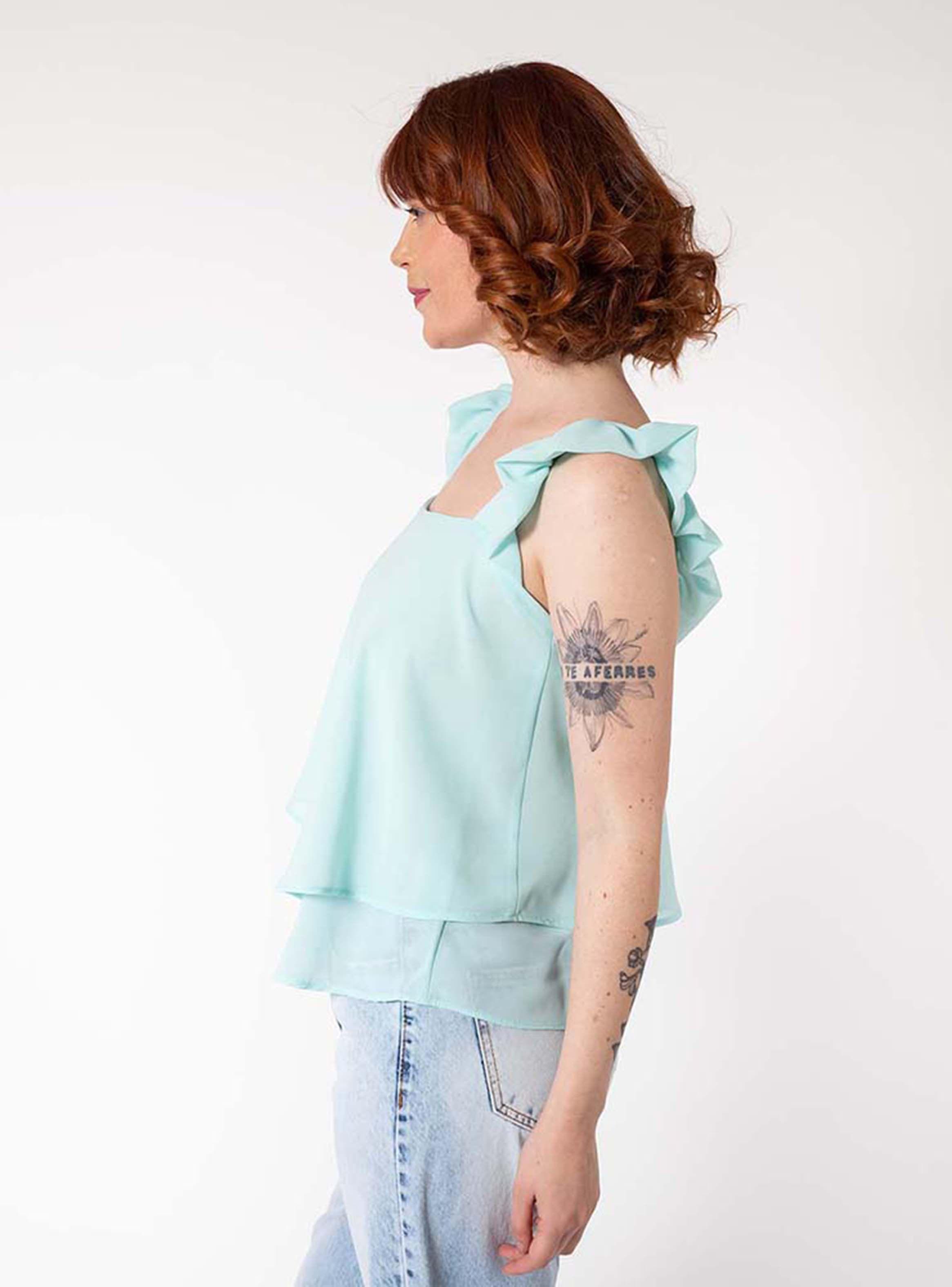 Blusa Noah Verde Agua Natalia Seguel-3