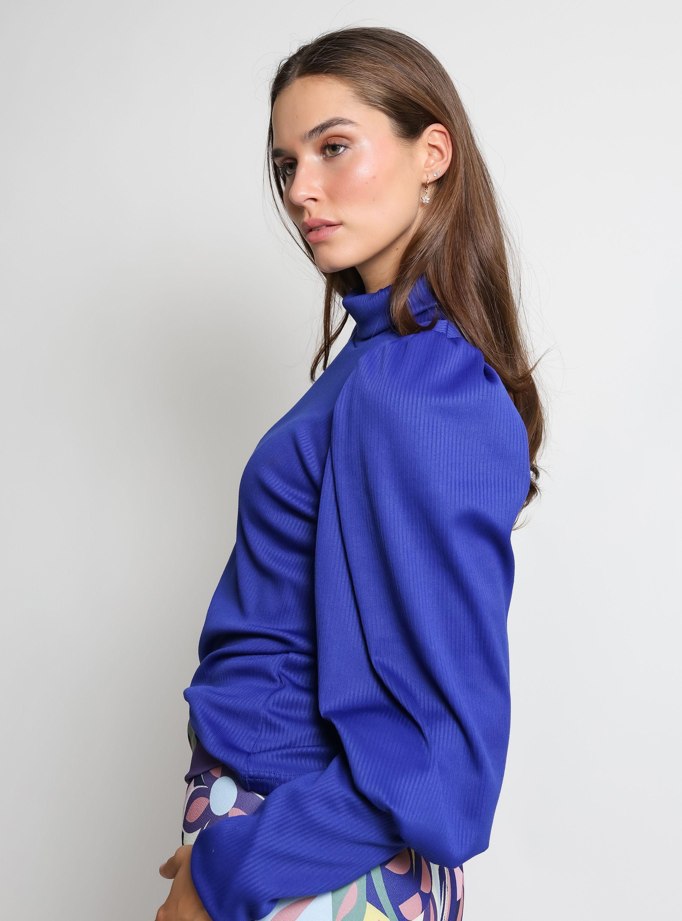Polera Vane Azul Natalia Seguel-3