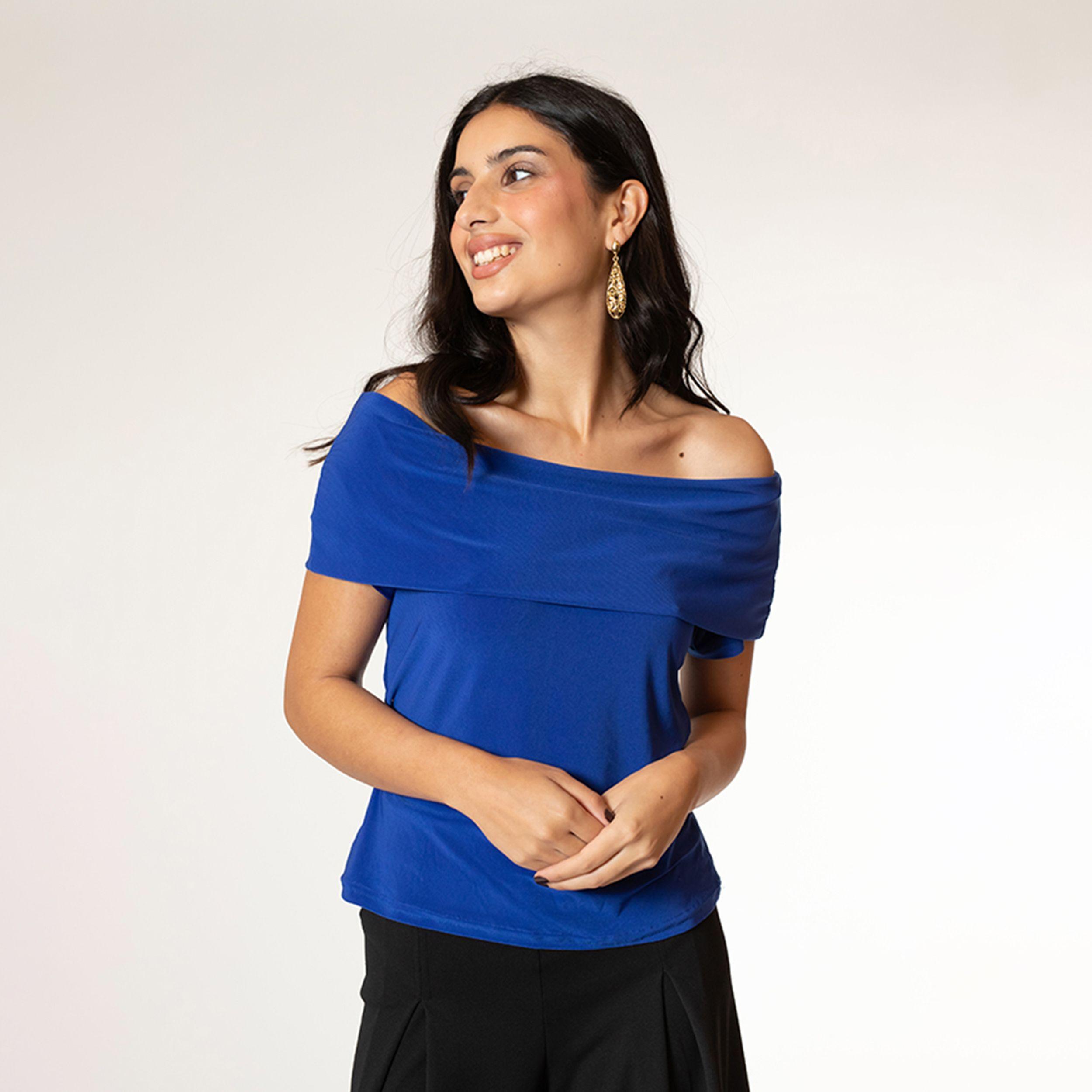 Polera Ester Azulino Natalia Seguel-2