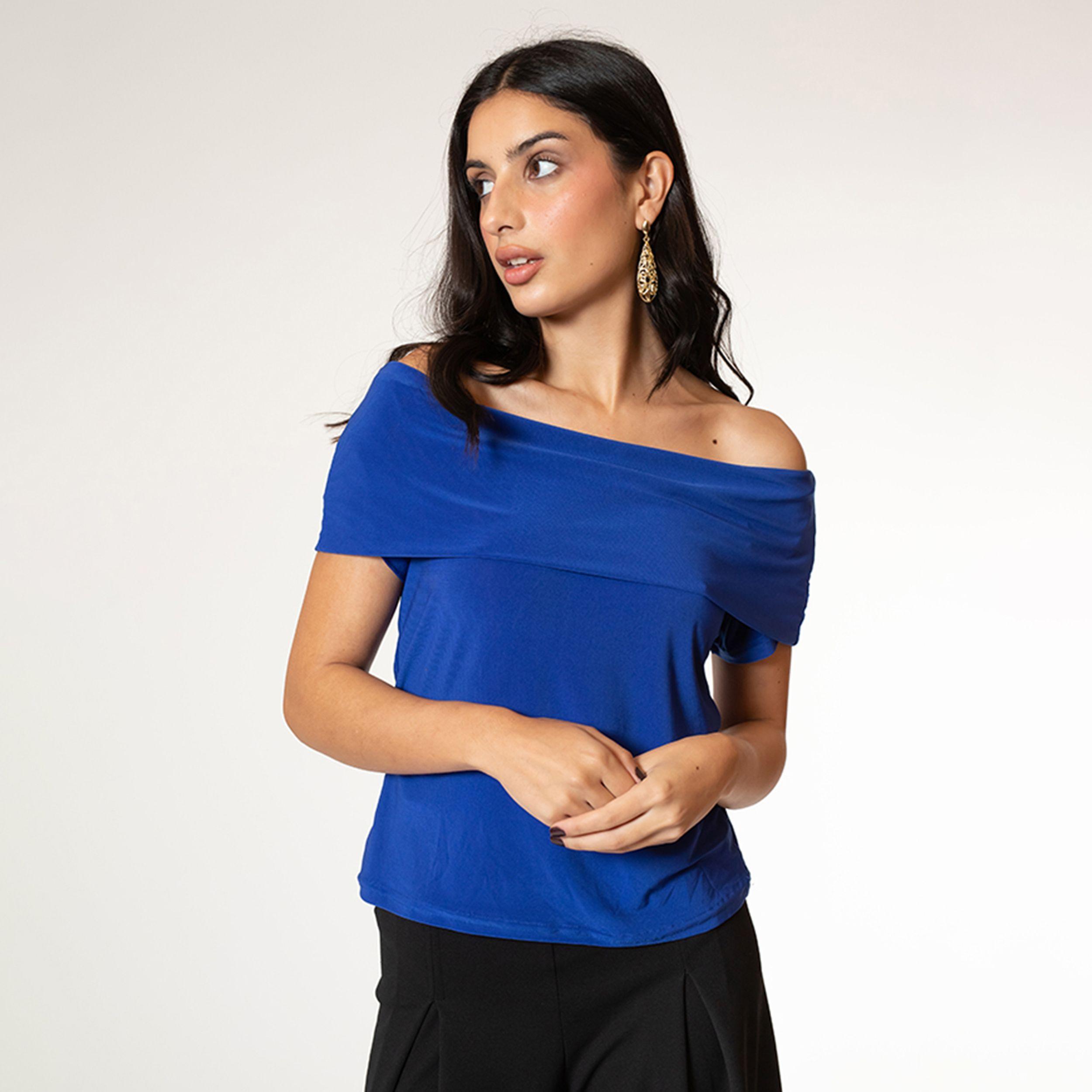 Polera Ester Azulino Natalia Seguel-3