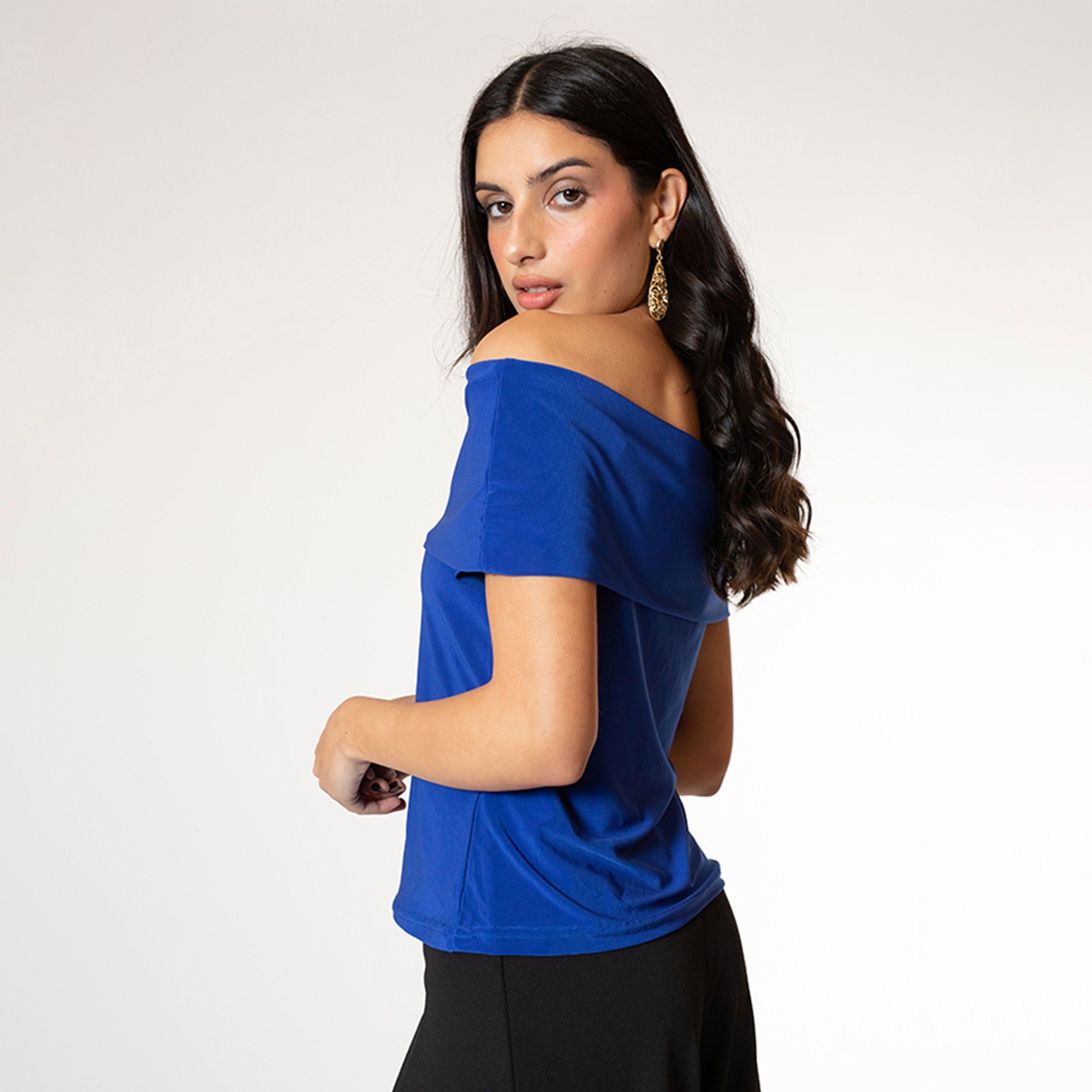 Polera Ester Azulino Natalia Seguel-4