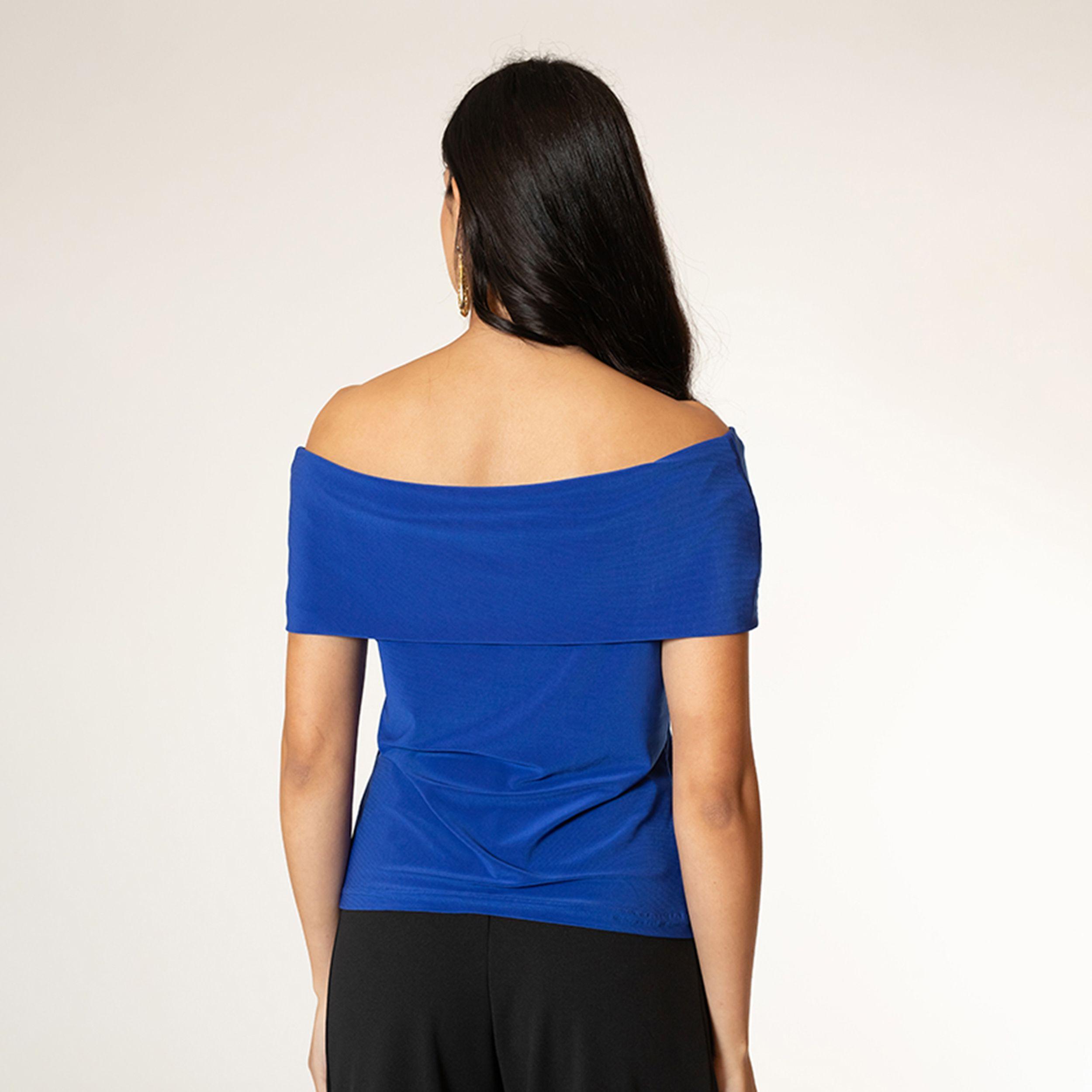 Polera Ester Azulino Natalia Seguel-5