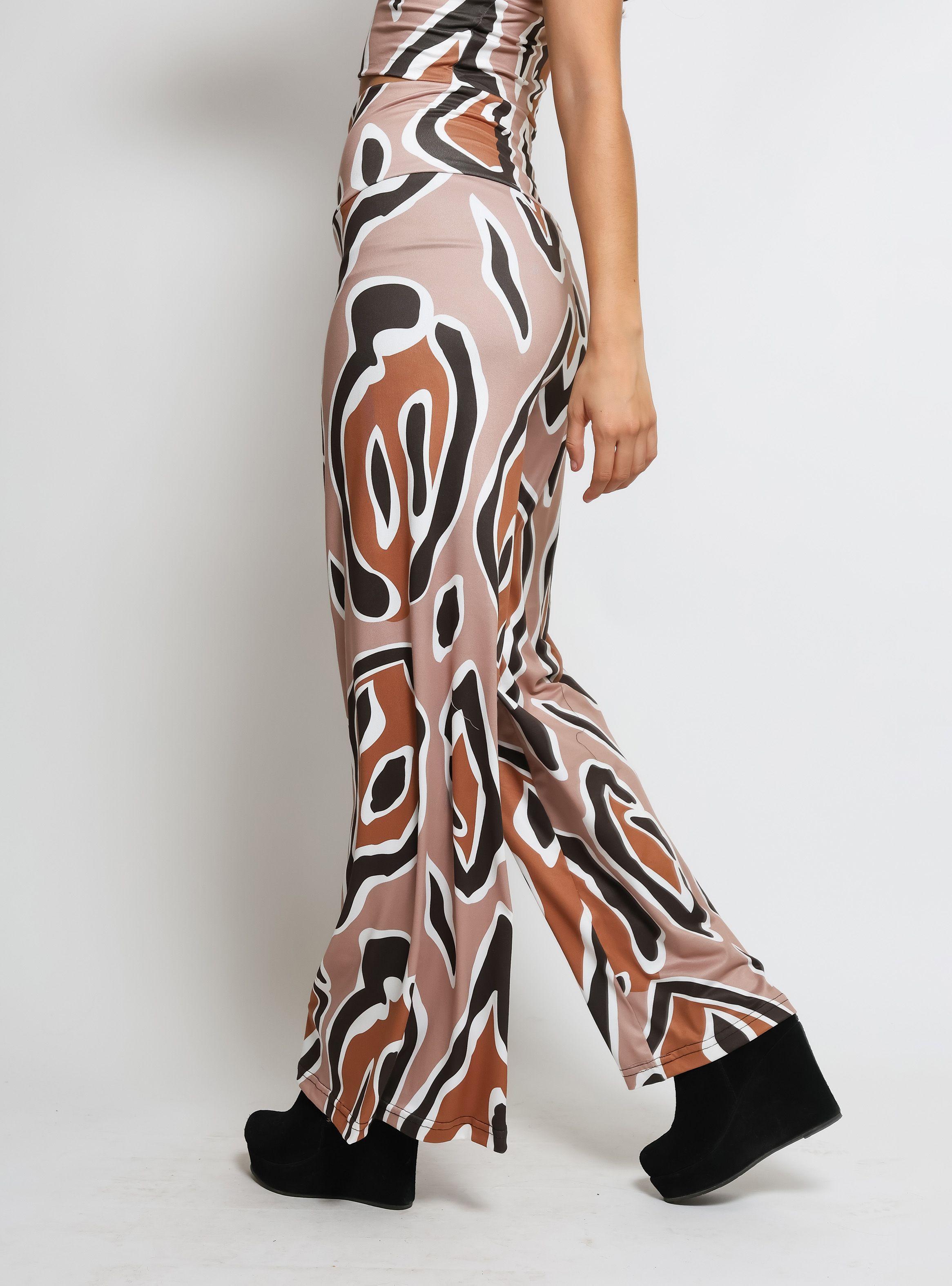 Palazzo Cafe Animal Print Natalia Seguel-2